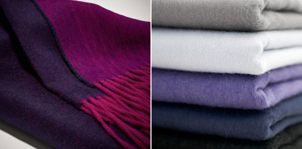Throws are not just beautiful elements to be used when that delicate touch is required, they are very practical as well, offering a sense of immediate comfort and relax. These ones in Lambswool angora fabric by Josephine Home are the perfect complement for that sumptuous or informal look you want for your bedroom. Photography courtesy of Josephine Home.